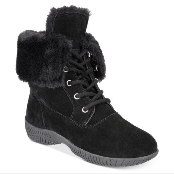 Style & Co. Shoes - New Style & Co Angiee Lace-Up Cold Weather Boots​